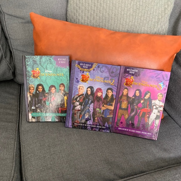 Disney Descendants hardback books 1-3.